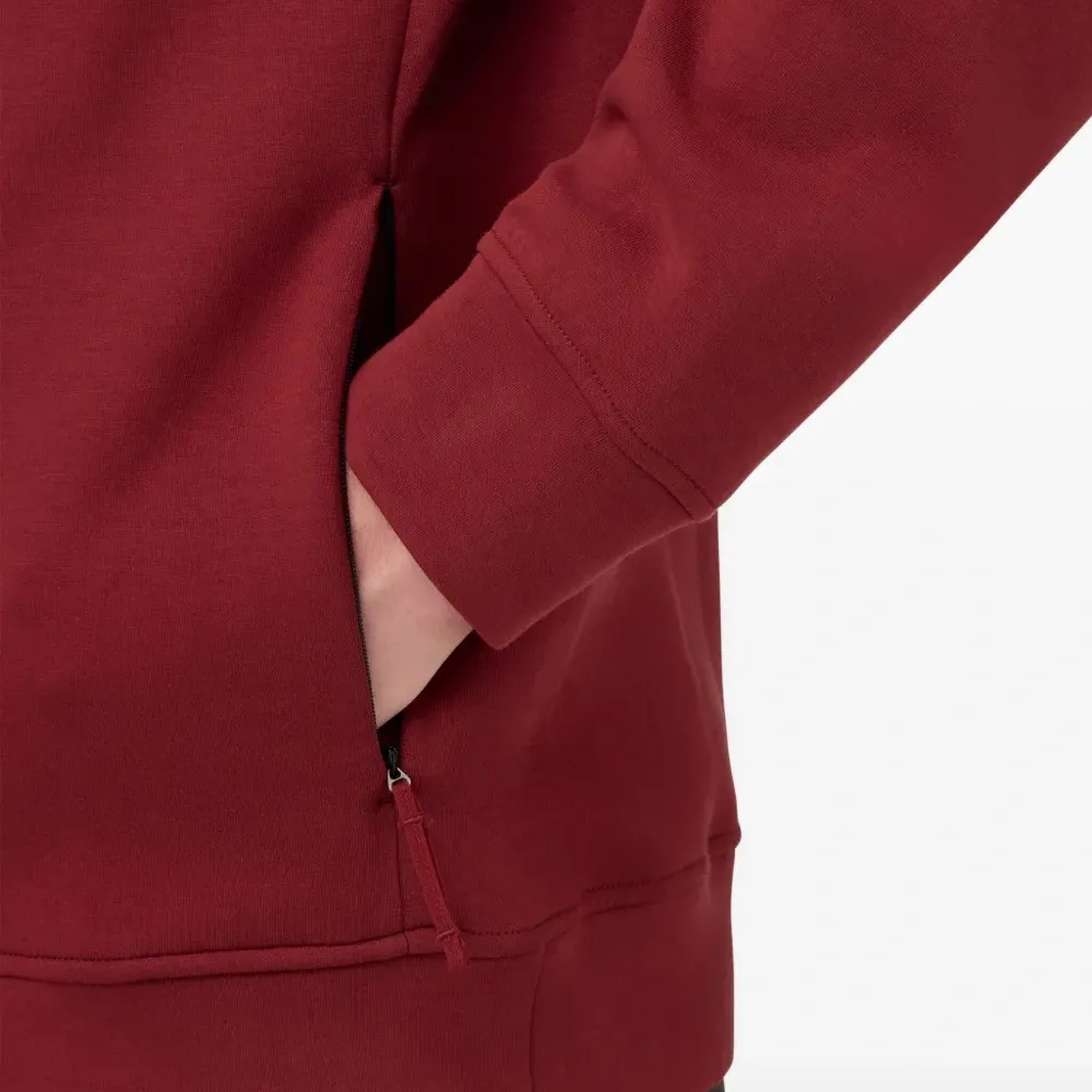 Толстовка с воротником-стойкой