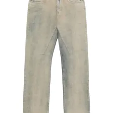 Джинсы с эффектом потертости