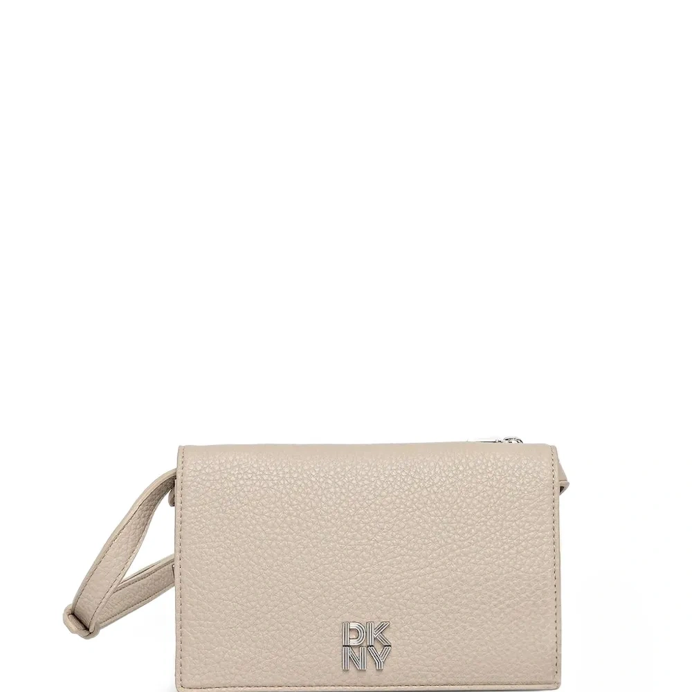 Кошелек с ремнем через плечо и логотипом