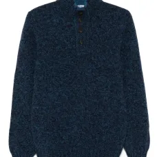 Кардиган с высоким воротником