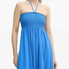 Платье макси с вырезом халтер