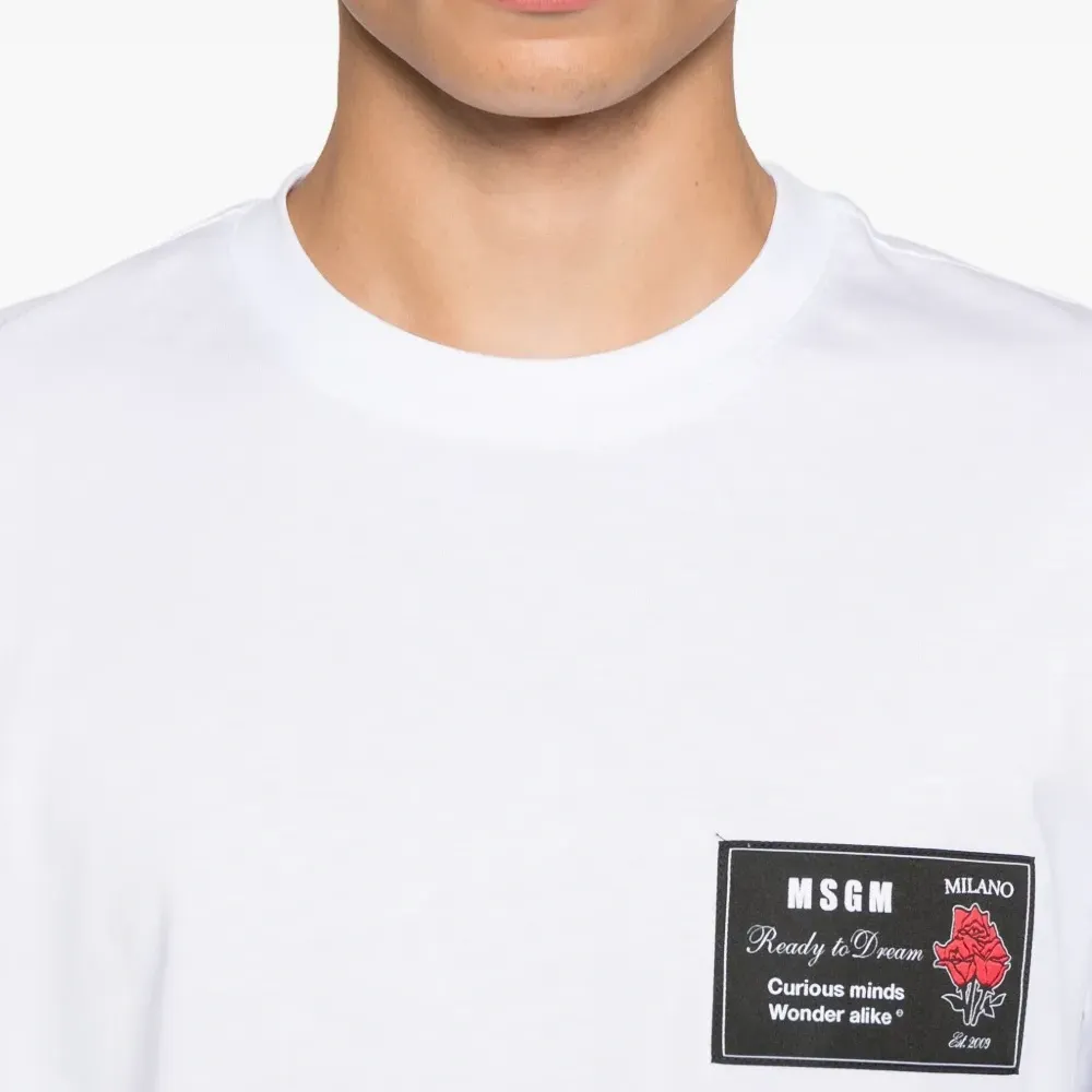 Футболка с круглым вырезом