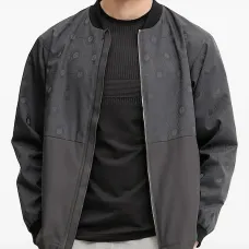 Бомбер с узором