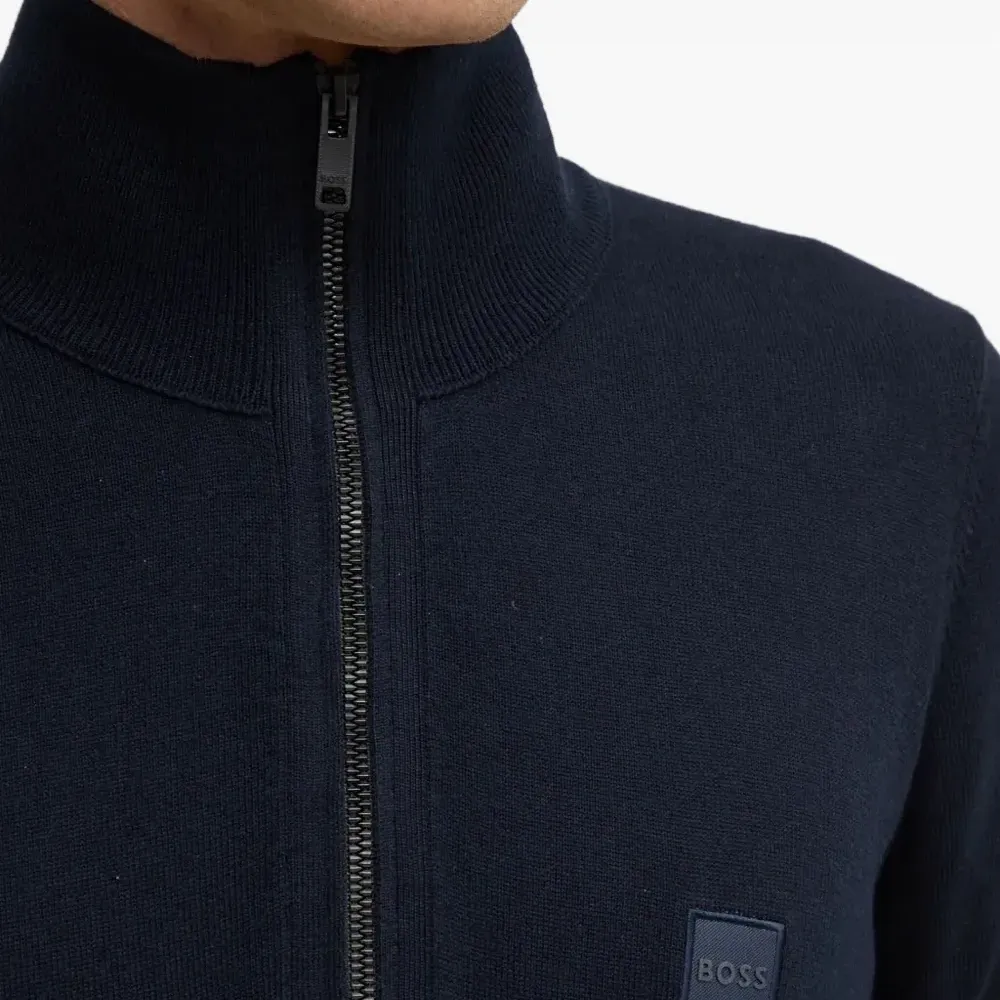 Джемпер с высоким воротником на молнии