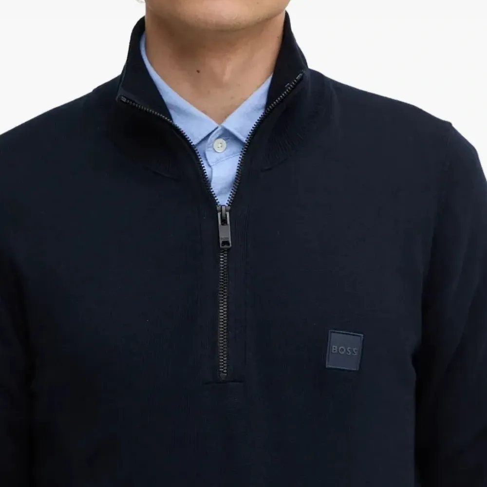 Джемпер с высоким воротником на молнии