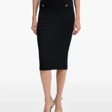 Юбка в рубчик