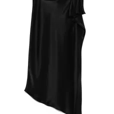 Юбка асимметричного кроя с оборками