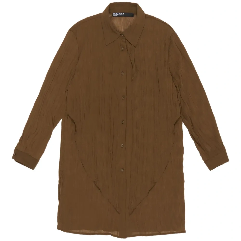 Рубашка со складками