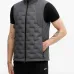 Стеганый жилет со вставками