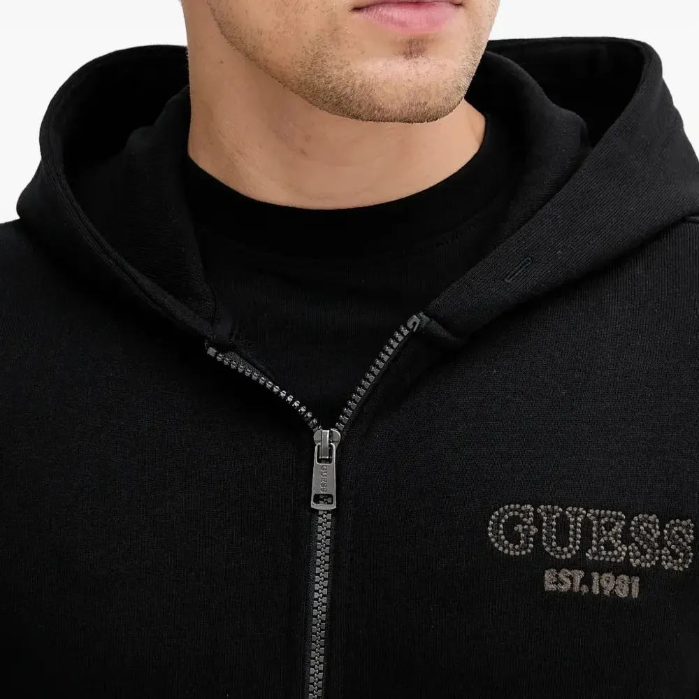 Худи на молнии с логотипом