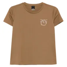 футболка с декорированным логотипом