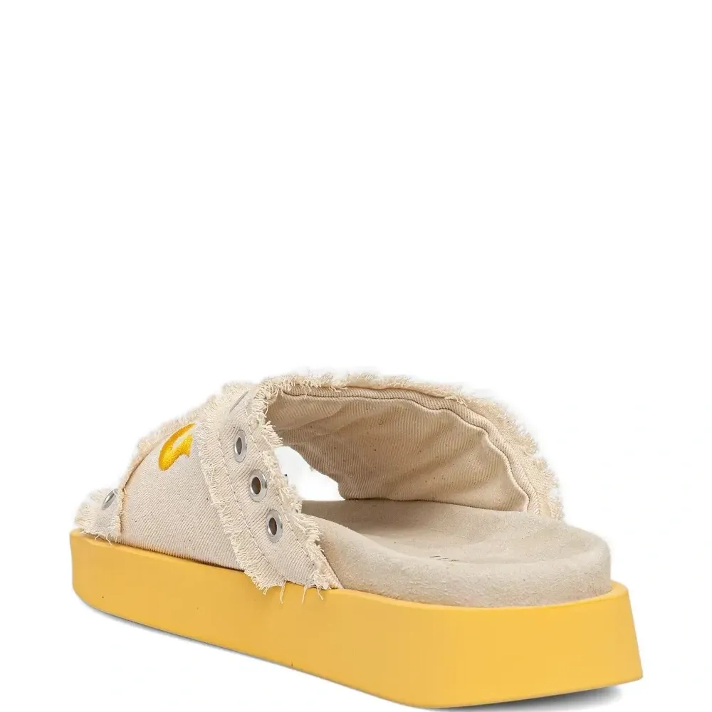 Сандалии с бахромой