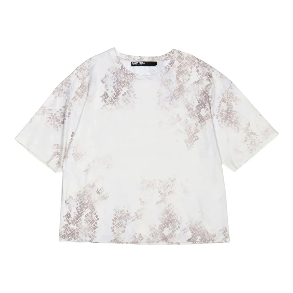 Футболка со змеиным принтом