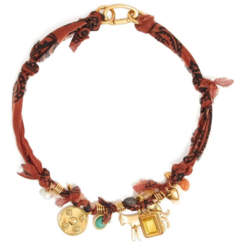 Колье с подвеской