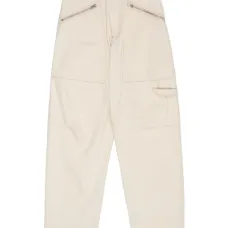 Брюки с карманами на молнии