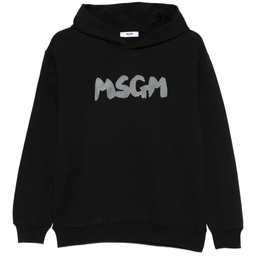 Толстовка с капюшоном и логотипом