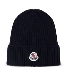 Шапка бини в рубчик с логотипом Шапка бини в рубчик с логотипом