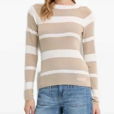 Полосатый свитер Ketra с рукавами реглан Полосатый свитер Ketra с рукавами реглан