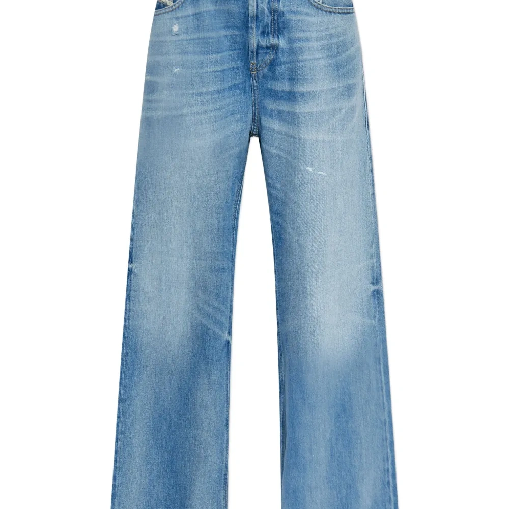 Джинсы 1996 D-Sire с эффектом потертости