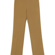 Брюки прямого кроя с декоративным карманом Брюки прямого кроя с декоративным карманом