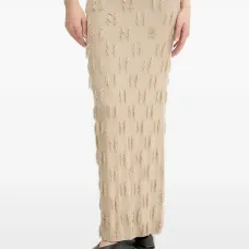 Юбка с бахромой