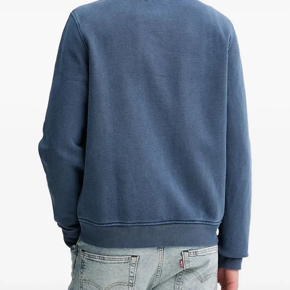 Толстовка с круглым вырезом и логотипом