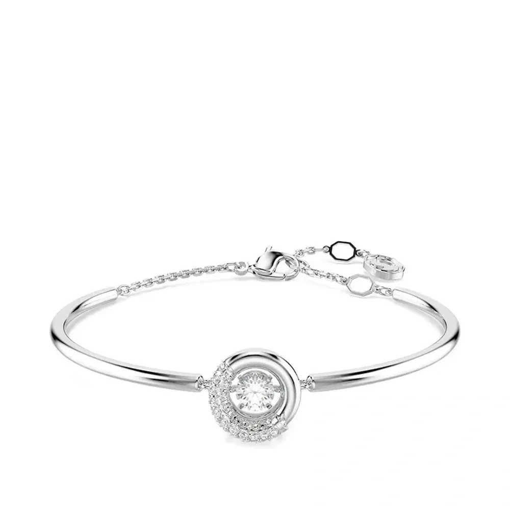 Браслет-бэнгл Dextera с кристаллами