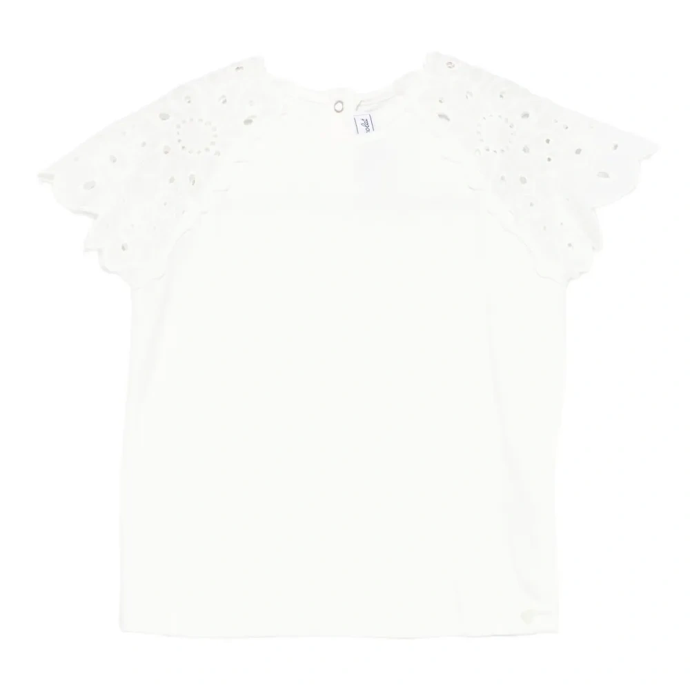 Футболка с английской вышивкой