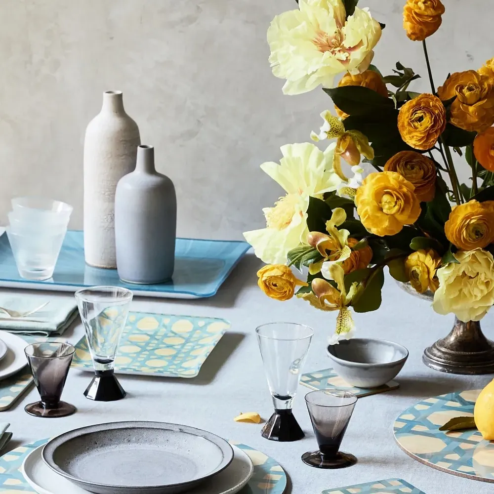 Набор Epoch из двух прямоугольных сервировочных салфеток с узором