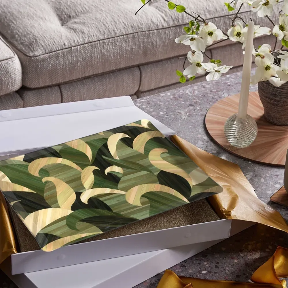 Сервировочный поднос Tropique с узором