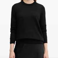 Свитер с украшением в виде пуговиц