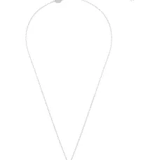 Колье Swan с кристаллами