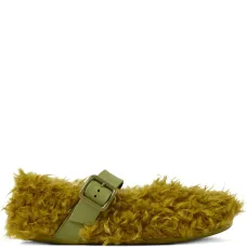 Пушистые туфли Wabi с пряжкой