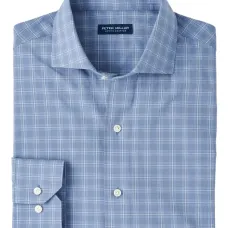 Клетчатая рубашка Reese с длинными рукавами Клетчатая рубашка Reese с длинными рукавами