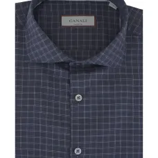 Клетчатая рубашка на пуговицах