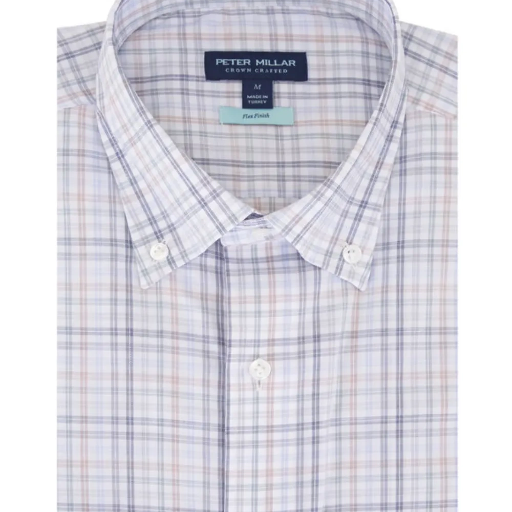 Рубашка в клетку на пуговицах