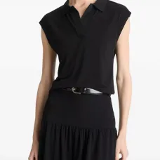 Рубашка поло с рукавами кап