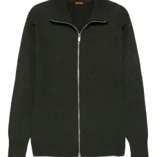 Кардиган в рубчик