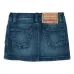 джинсовая юбка с нашивкой-логотипом