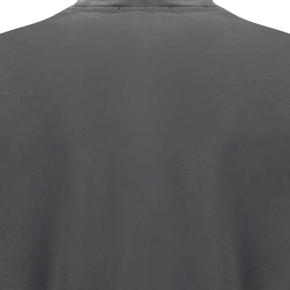 Футболка с приспущенными плечами