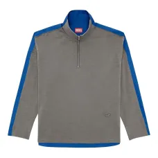 Джемпер с длинными рукавами и полу-молнией