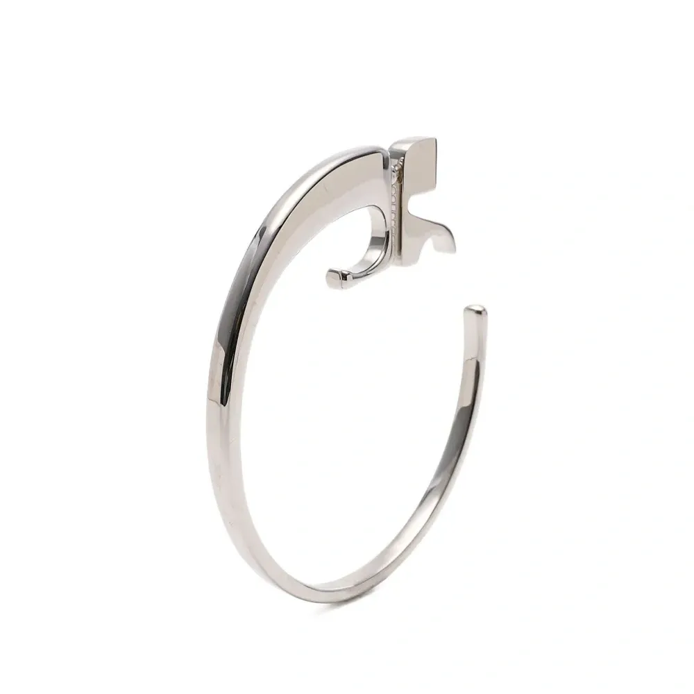 Серьги-кольца с логотипом