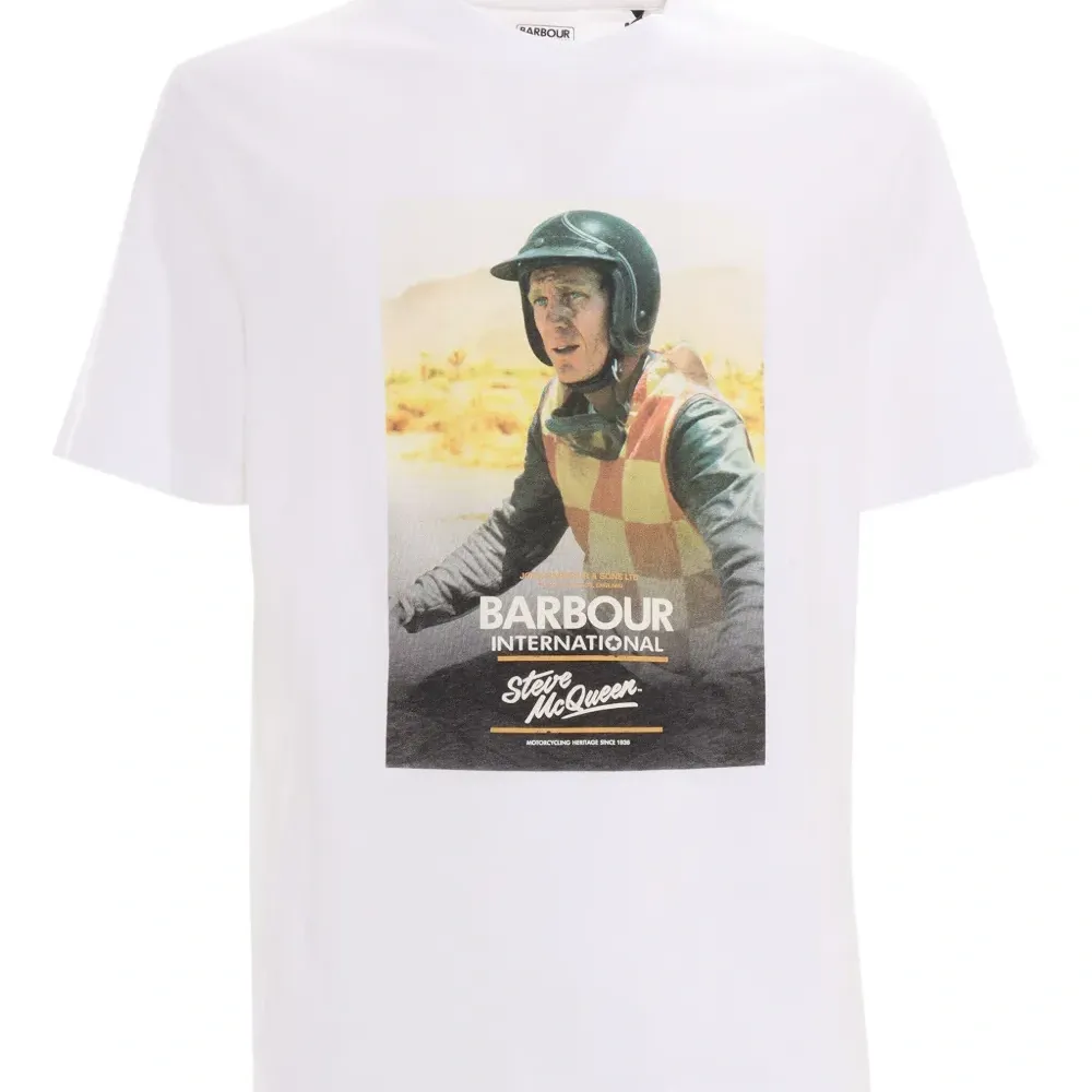 Футболка Nicholl Steve McQueen с графичным принтом