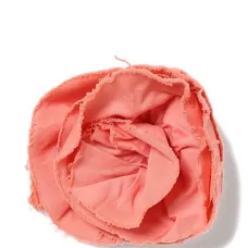 Брошь-цветок с оборками