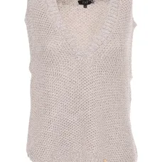 Трикотажный топ с капюшоном Трикотажный топ с капюшоном