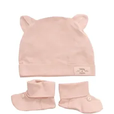 Комплект из шапки и пинеток