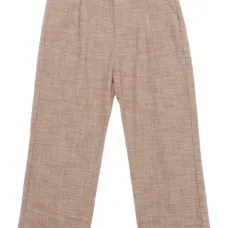 Брюки с карманами и складками