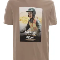 Футболка Nicholl Steve McQueen с графичным принтом Футболка Nicholl Steve McQueen с графичным принтом