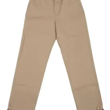 Брюки с эластичным поясом и манжетами