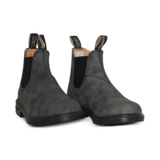 Кожаные ботинки